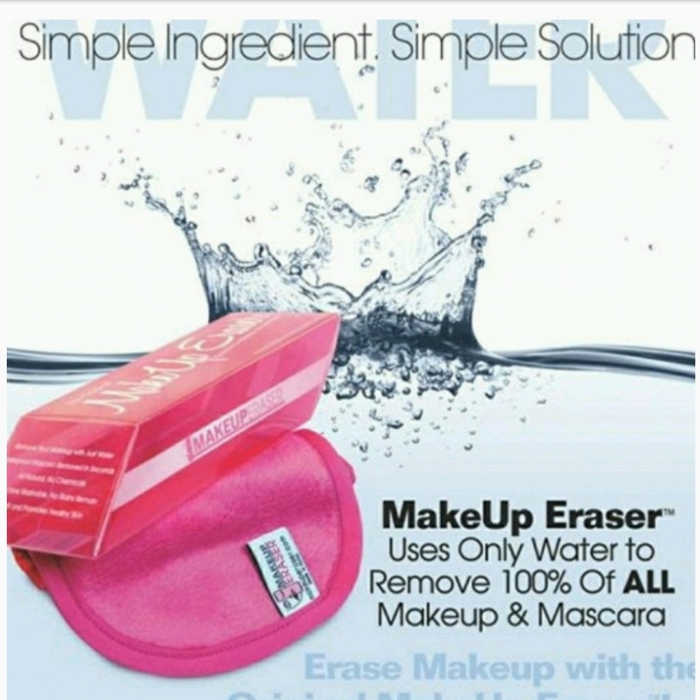 2pk ORIGINAL make-up eraser! Remove makeup with H2O ONLY!!